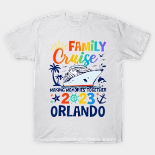 Orlando Cruise 2023 Family Friends Group Vacation Matching T-Shirt